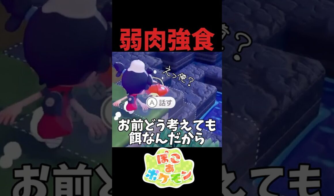 コイキング今すぐ逃げろ #shorts #ぽこあポケモン  #ポケモン  #ぽこぽけ