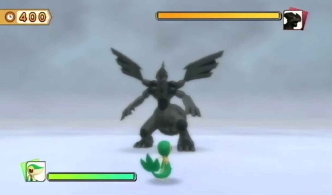 【ポケパーク2BW】　ツタージャ　ゼクロムノーダメクリア
