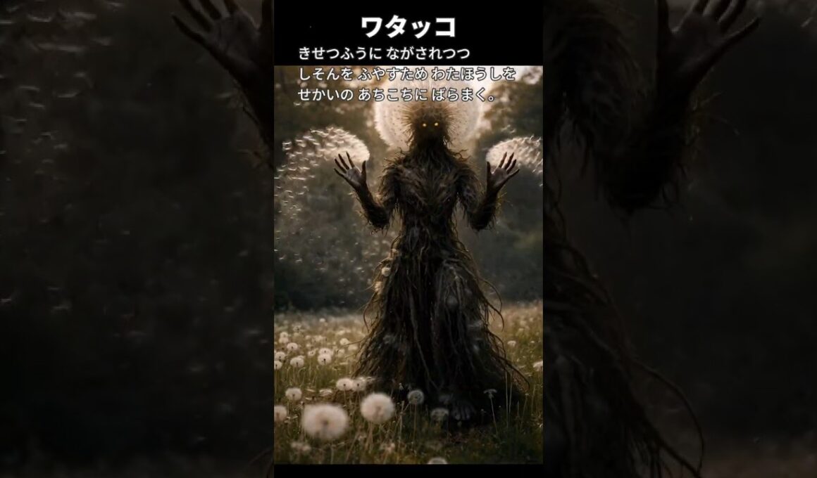 【ハネッコ】ポケモン図鑑の説明文だけでAIにリアルなモンスター作らせてみた【ワタッコ】