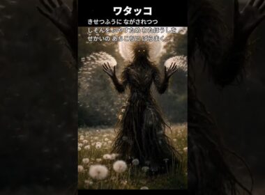 【ハネッコ】ポケモン図鑑の説明文だけでAIにリアルなモンスター作らせてみた【ワタッコ】