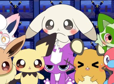 うすチュウ4兄弟とブラッキー家が地下のお化け屋敷に挑む！【ぽこあポケモン】