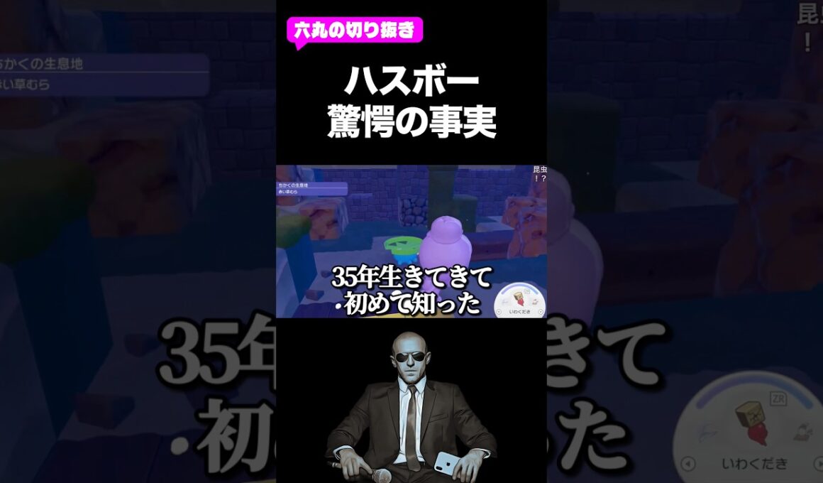 ハスボー、驚愕の事実　#六丸