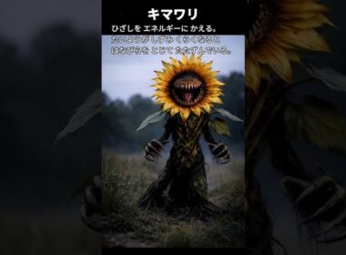 【キマワリ】ポケモン図鑑の説明文だけでAIにリアルなモンスター作らせてみた【メガヤンマ】