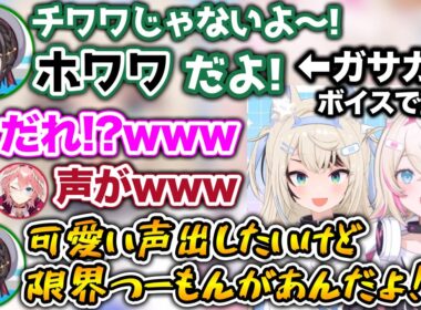 【偽フワワオーディション】フワワの代わりにやって来た“ホワワ”が爆笑をかっさらうシーン【ホロライブ切り抜き/さくらみこ/フワモコ/鷹嶺ルイ/白上フブキ/大空スバル】