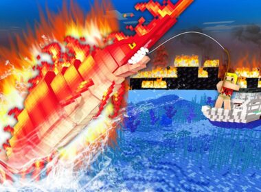 伝説のファイヤーカジキマグロを釣るまで帰れません！【マイクラ】