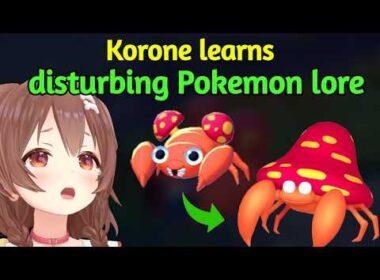 Korone Learns of the Tragedy of the Paras→Parasect Evolution in Pokopia [Hololive]