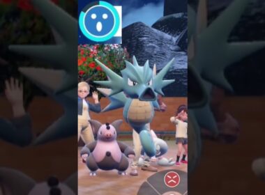 【シードラ】ポケモンエクササイズ【ブルーベリー図鑑No.53】#Shorts #pokemon