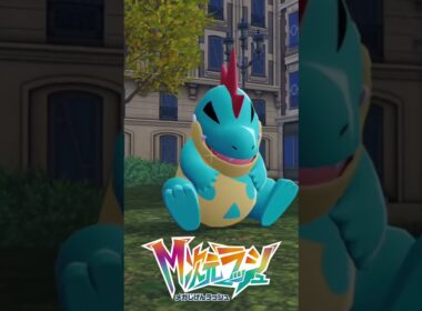 手の短さがかわいいアリゲイツ『Pokémon LEGENDS Z-A』#ポケモン #shorts