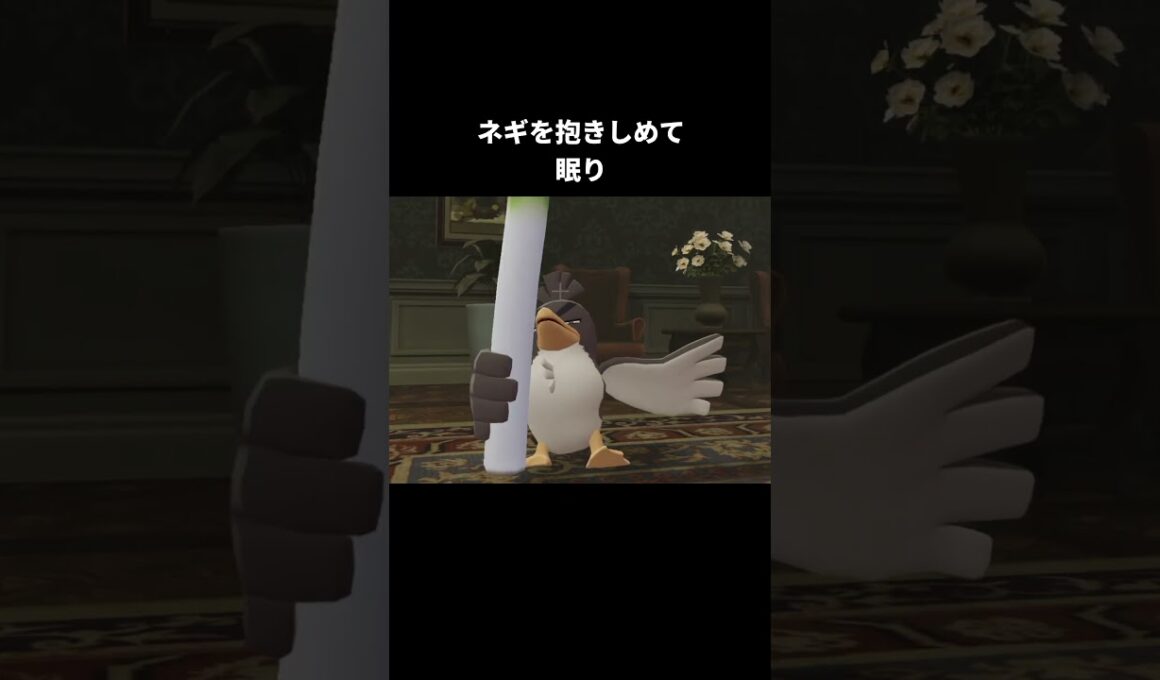 カモネギたちの寝方の違い【ポケモンZA】