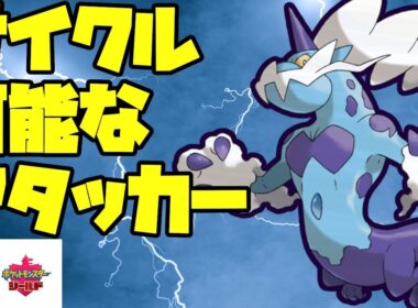 電・飛はサンダーだけとは言わせない！霊獣ボルトロスを活躍させていく！【ポケモン剣盾】