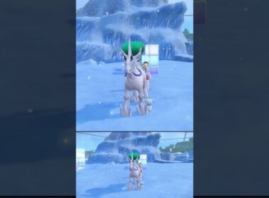 バドレックス を眺めていたら襲われた クマシュン #shorts #ポケモンsv #碧の仮面 #碧の円盤