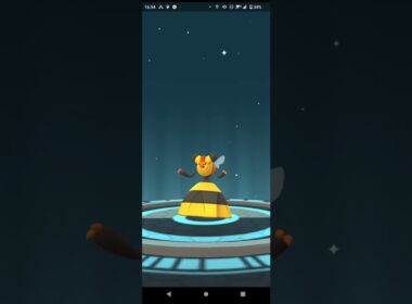 ポケモン進化　ミツハニー　ビークイン　#shorts