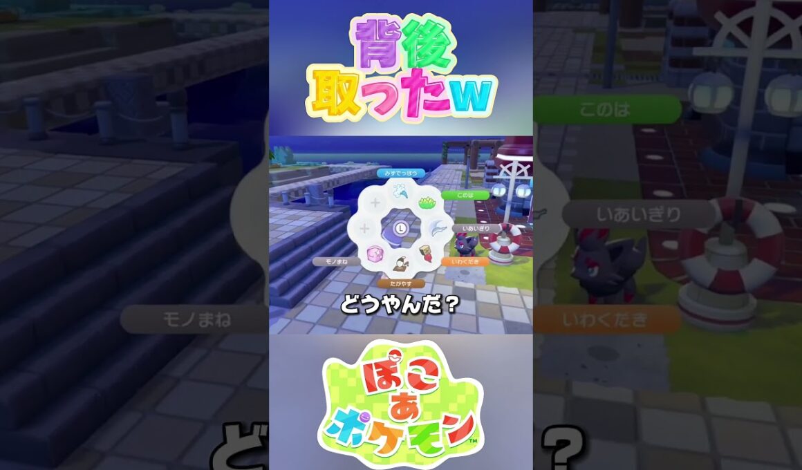 ゾロアがかわいすぎて困る【ぽこ あ ポケモン】 #Shorts #ゲーム実況 #ポケモン #Pokemon #ぽこあポケモン #nintendoswitch