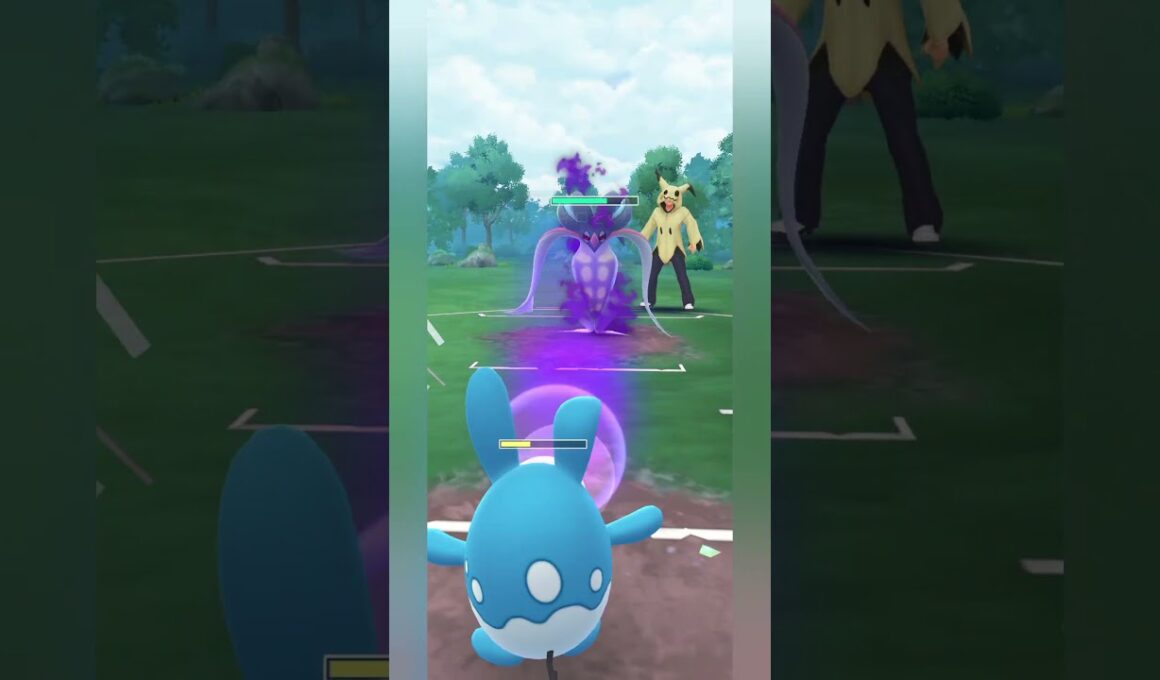 【ポケモンGO】モルペコ×マリルリが強くて可愛い！【スーパーリーグ】【バトルリーグ】#shorts #ポケモンgo #goバトルリーグ #gbl #スーパーリーグ #pokemongo
