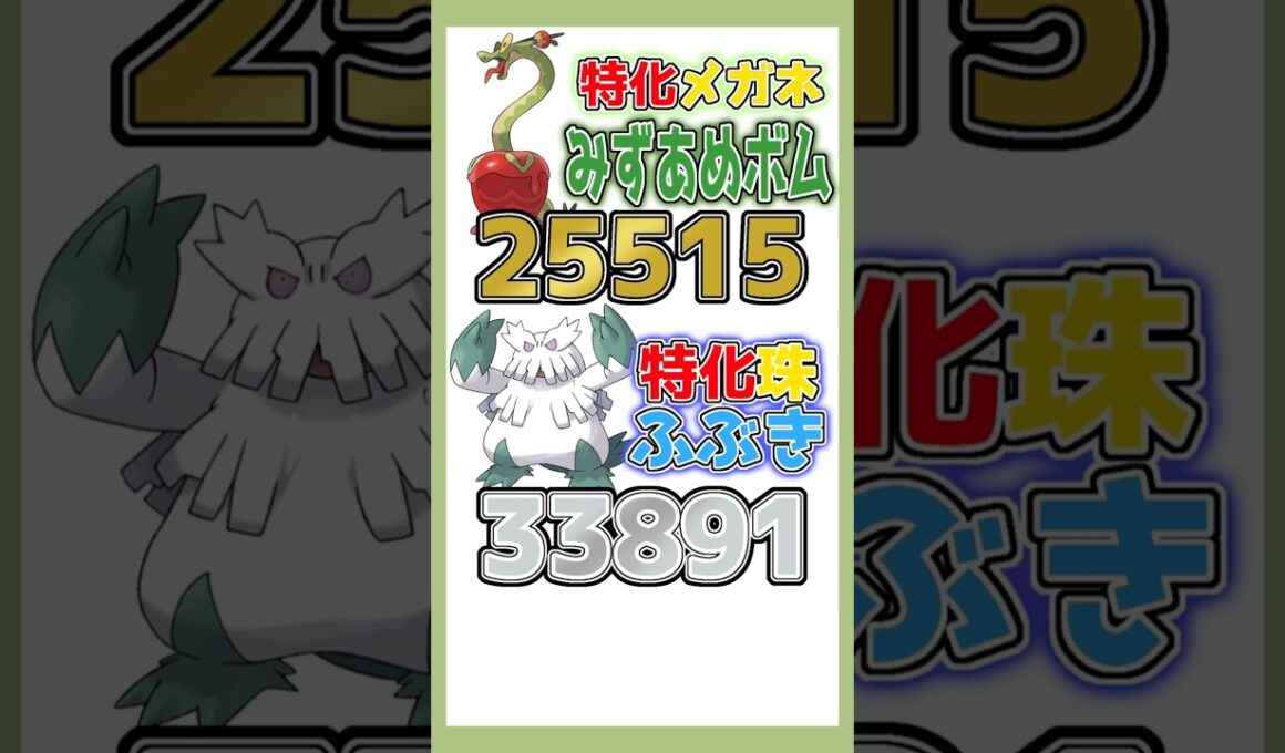 いま話題の初見殺し型ユキノオーが〇〇すぎるかもしれません…【俺の中で話題】【ポケモンSV】【Pokémon Champions】 #shorts