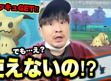 突然のミミッキュ野生湧き!!!ガチでマジで後悔しないためにやって！！絶対今日中にやるべきこと！！【ポケモンGO】