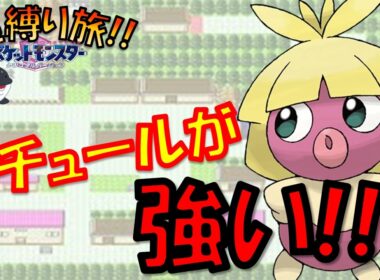 ムチュールを進化禁止で旅してみたら予想以上の強さを見せつけた!!