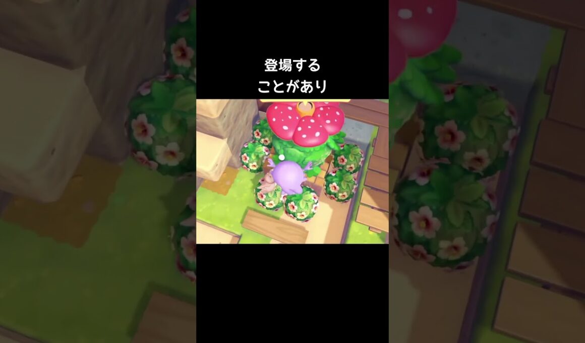 頭に花が咲いてるラッキー【ぽこあポケモン】#ラフレシア#生息地