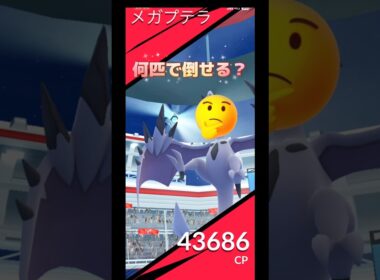 メガプテラ何匹で倒せる⁉️