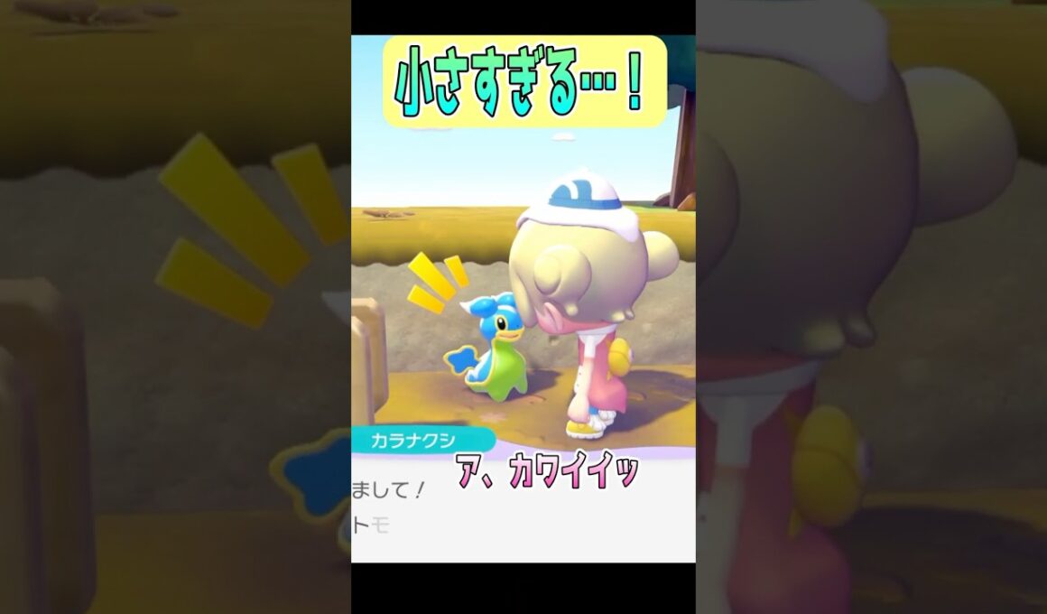【ぽこあポケモン】小さき命 #shorts #ぽこあポケモン #メタモン #カラナクシ
