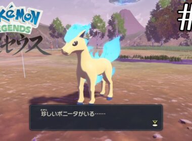 何やら珍しいポニータがいるらしい【Pokémon LEGENDS アルセウス】#6