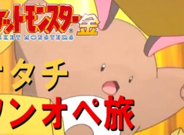 【ポケモン金】ワンオペ オタチ旅【縛り全クリア】