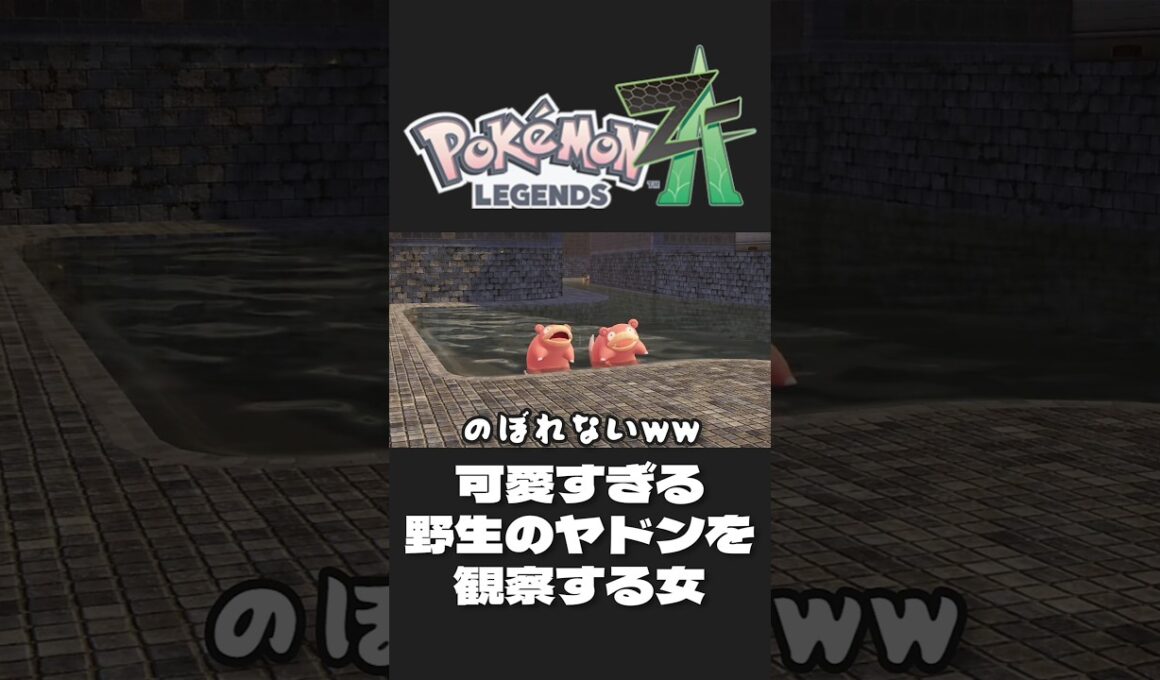 初見プレイ Pokémon LEGENDS Z-A【可愛すぎる野生のヤドンを観察する女】#ゲーム実況 #女性実況  #ポケモン #ポケモンza #ポケモンレジェンズza #pokemon #ヤドン