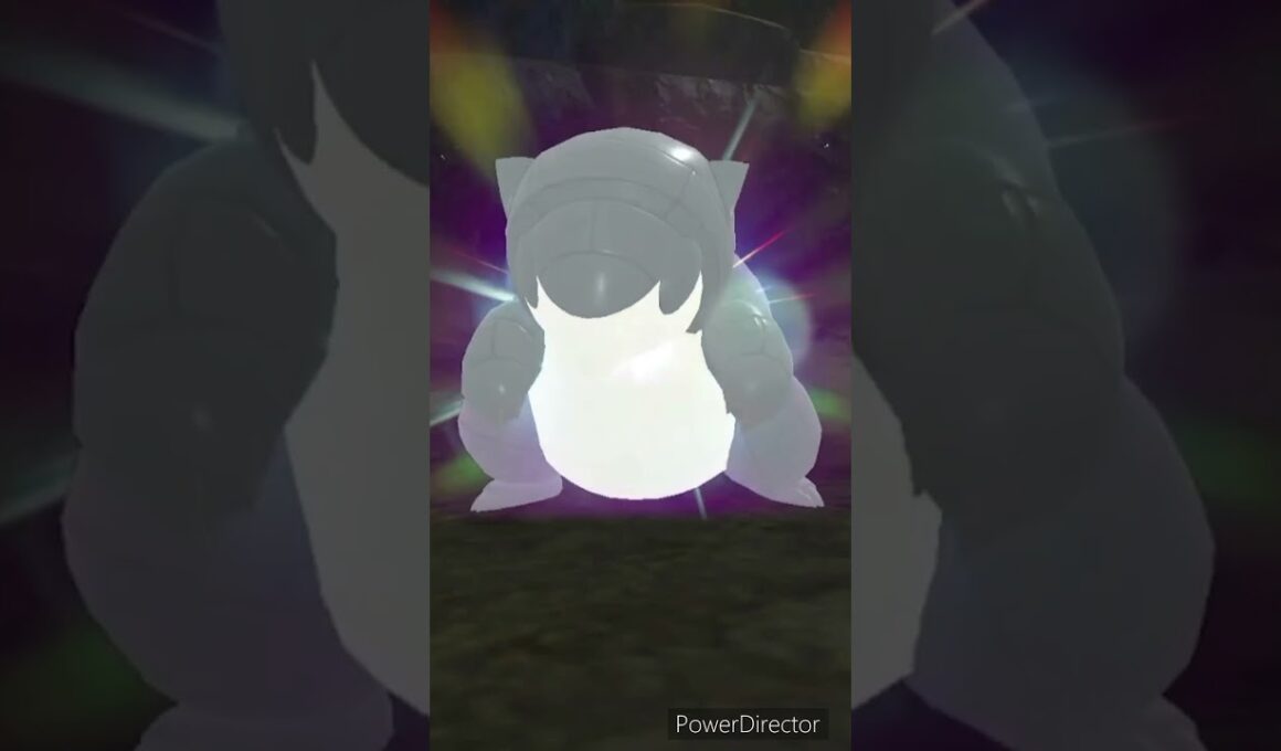 【ポケモンバイオレット】進化　アローラサンド→アローラサンドパン　#ポケモンバイオレット #ゲームリハビリ #切り抜き #shorts