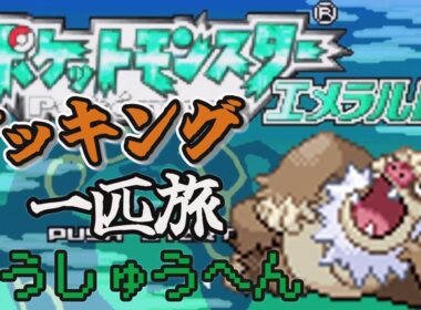 【総集編】ケッキング1匹でポケモンエメラルドをクリアする【ゆっくり実況】