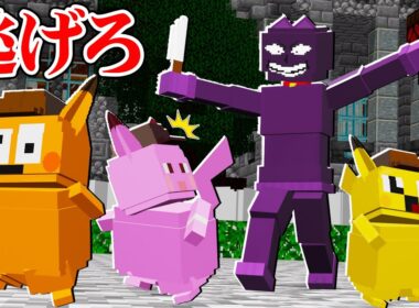 ポケモン殺人事件の犯人をピカチュウに変身して捕まえろ！【名探偵ピカチュウ鬼ごっこまとめ】