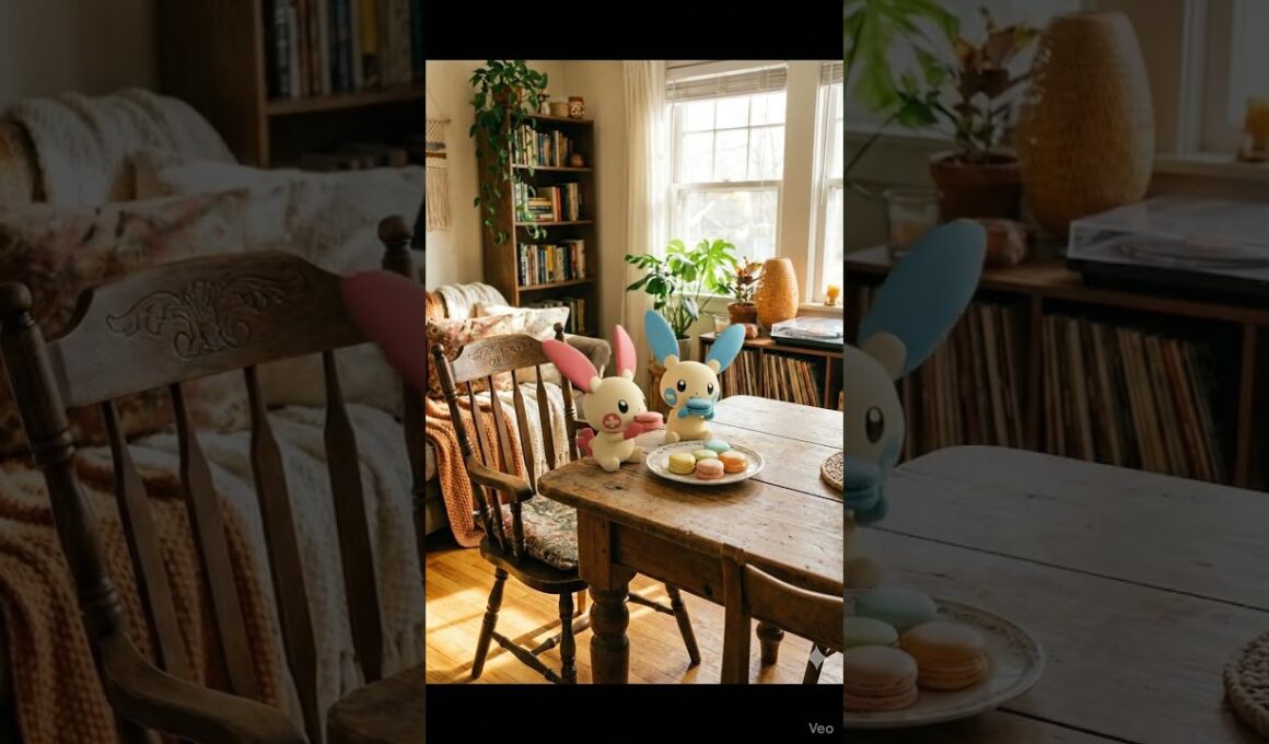 プラスルとマイナンはマカロンが大好物