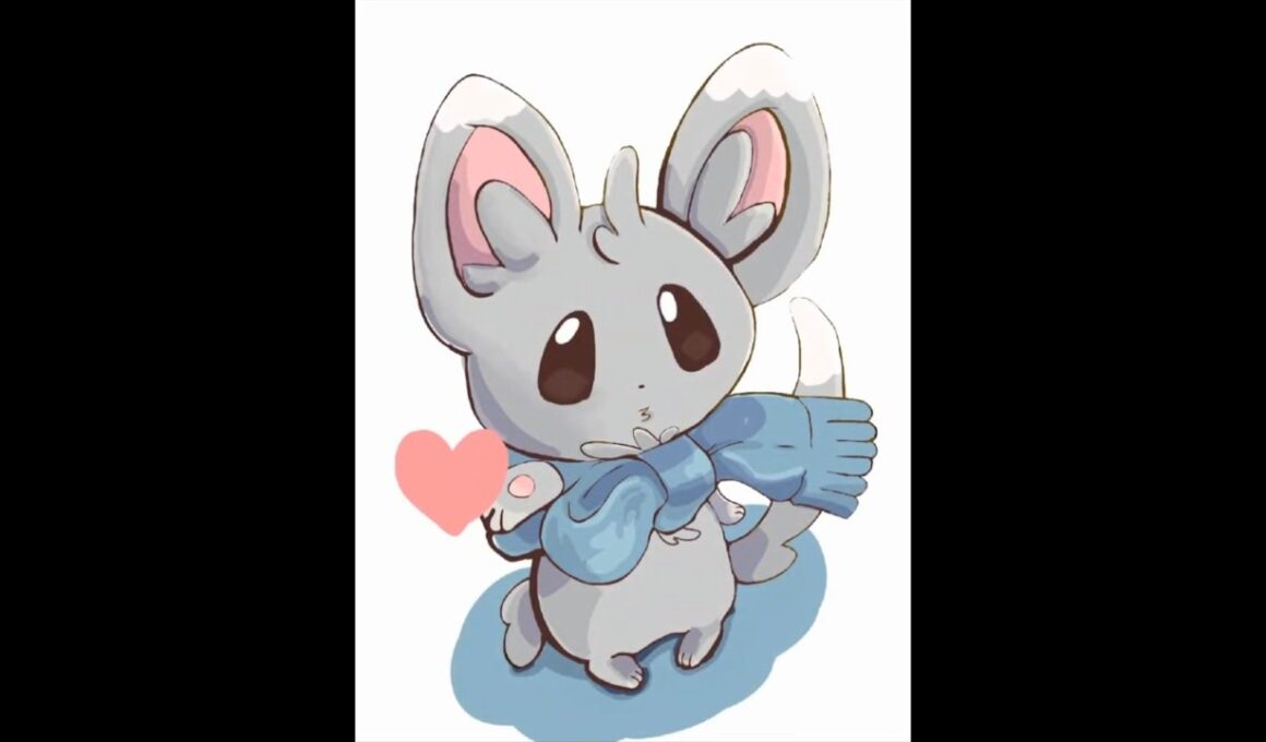 掃送のチラーミィ|きょうのポケモン、おえかき