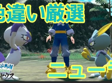 【ポケモンアルセウス】色違い厳選【実況】！！ニューラ！！
