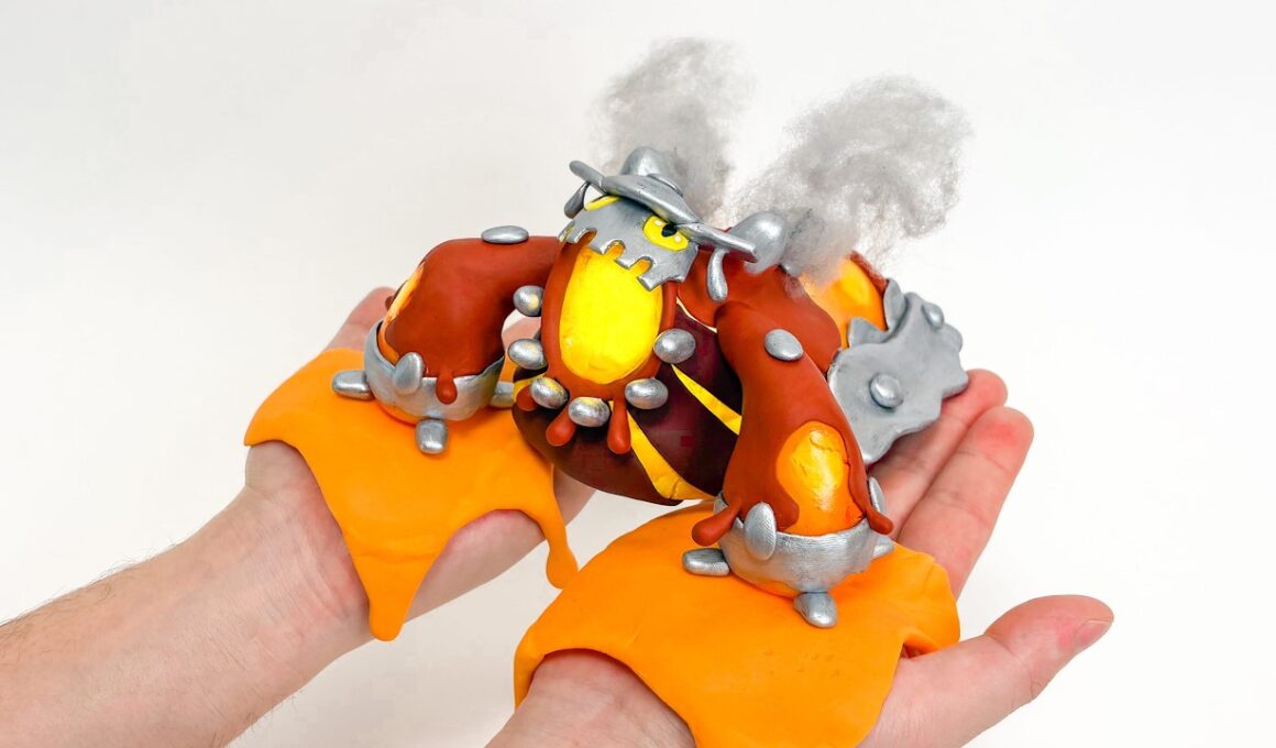 ドロドロに溶けるメガヒードランを粘土で作る| Pokémon LEGENDS Z-A | 【ポケモン】