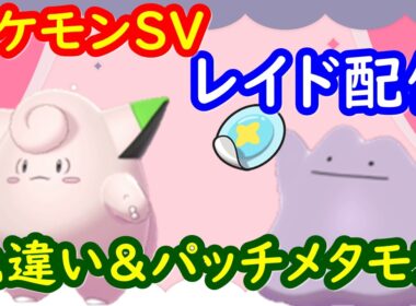 🔴【ポケモンSV】色違いピッピレイド＋とくせいパッチメタモンレイド＋視聴者同士の交流所（攻略情報・レイド募集・ポケモン交換・ポケモン対戦・攻略情報など）2026年4月14日 朝～