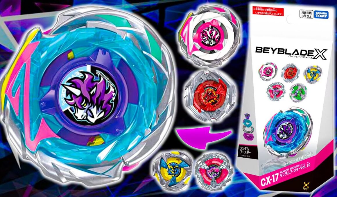 【新情報】ユニコーンデルタは『3つのタイプに変形』する！！4月25日発売されるランダムブースターVol.10のラインナップがヤバすぎるwww【ベイブレードX】