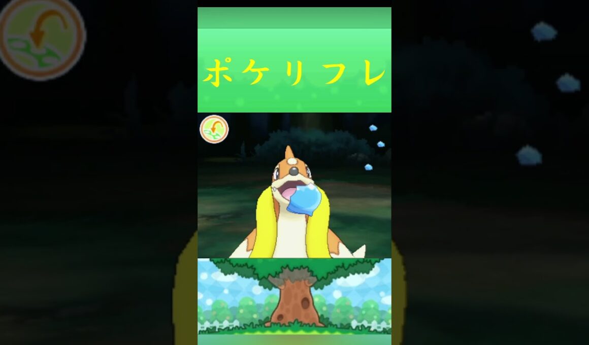 ポケモン フローゼル ポケリフレ ポケパルレ #ポケモン #Pokemon  #3DS #ポケモン技 #ポケモンsv #ポケモン#キャンプ #カレー #サンドイッチ #ピクニック