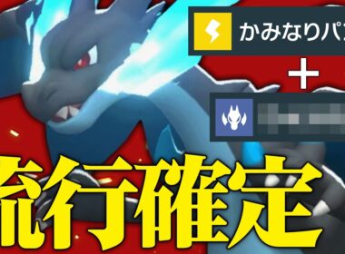 【現在評価爆上がり】使用率20%なのに環境に刺さる要素しかない『メガリザードンX』一度積んだら止まらないわ。【ポケチャン】