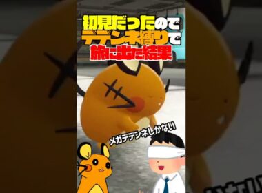 初見だったのでデデンネ縛りでポケモンレジェンズZAをプレイした結果…ｗｗｗ