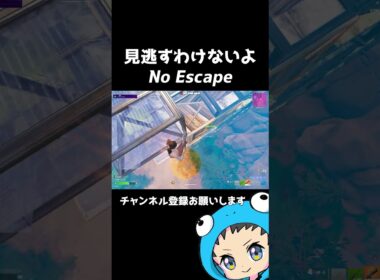 見逃すわけないよ?! #shorts 492 #フォートナイト #フォトナ #キル集
