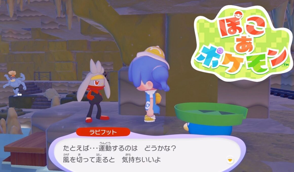 【ぽこあポケモン】ラビフットとハスボーの特殊会話【ぽこポケ/Switch2】