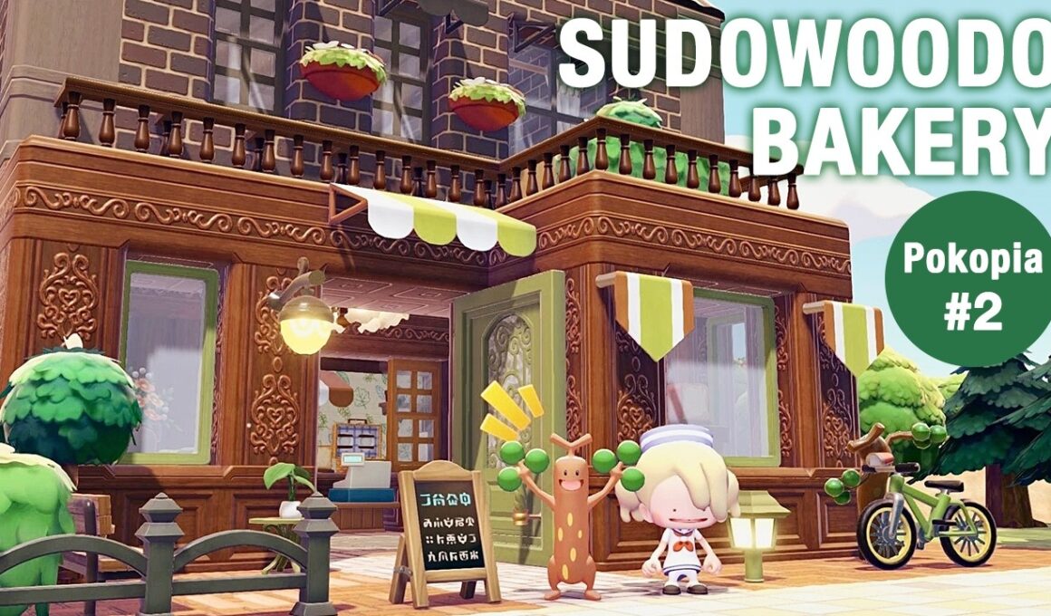 ウソッキーのパン屋作り🍞｜ぽこポケ まっさらな街 #2【ぽこ あ ポケモン】