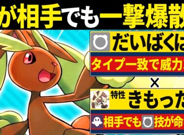 裏技で『だいばくはつ』するメガミミロップが強すぎてワンパンしまくりなんだがwww【ポケモンチャンピオンズ】