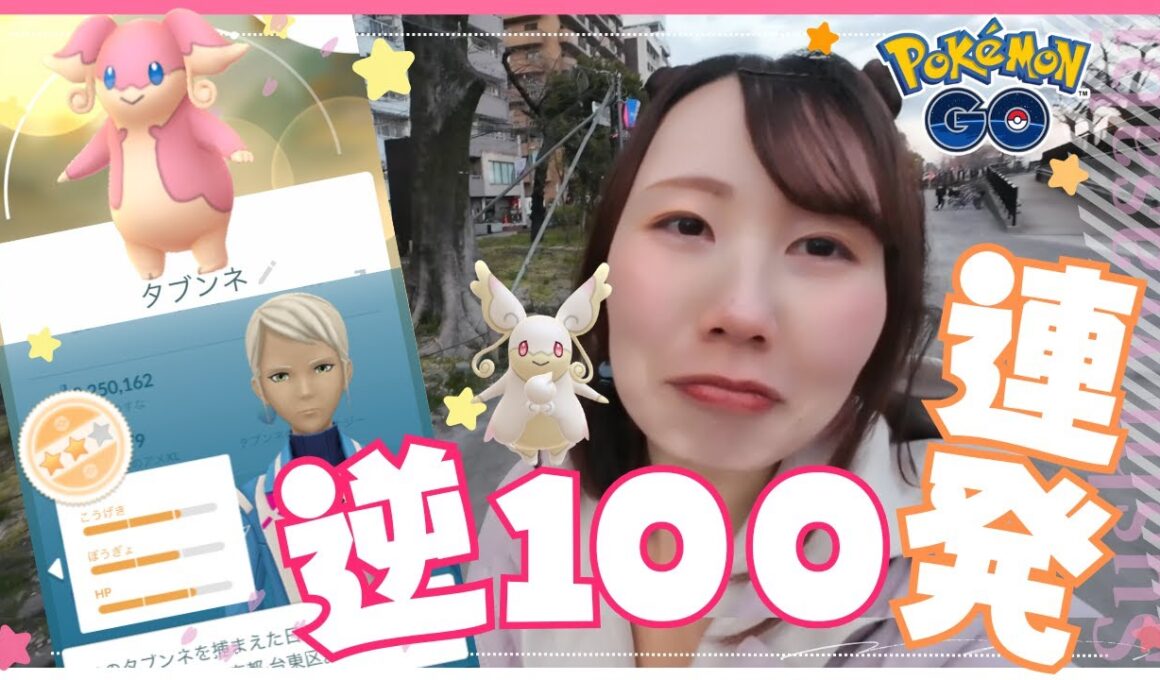 【今日も元気に逆100祭り！】初登場のメガタブンネちゃんからほしのすないっぱいもらうんだ☆