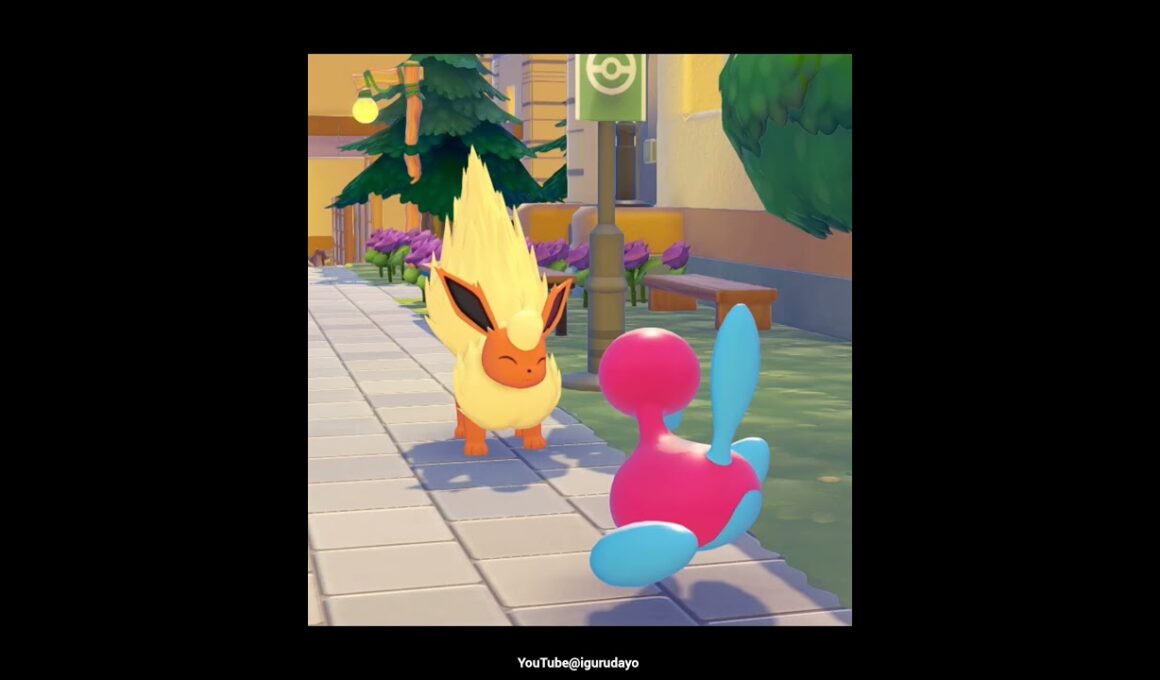 ブースター🎶Flareon #ぽこあポケモン #pokopia #pokemon