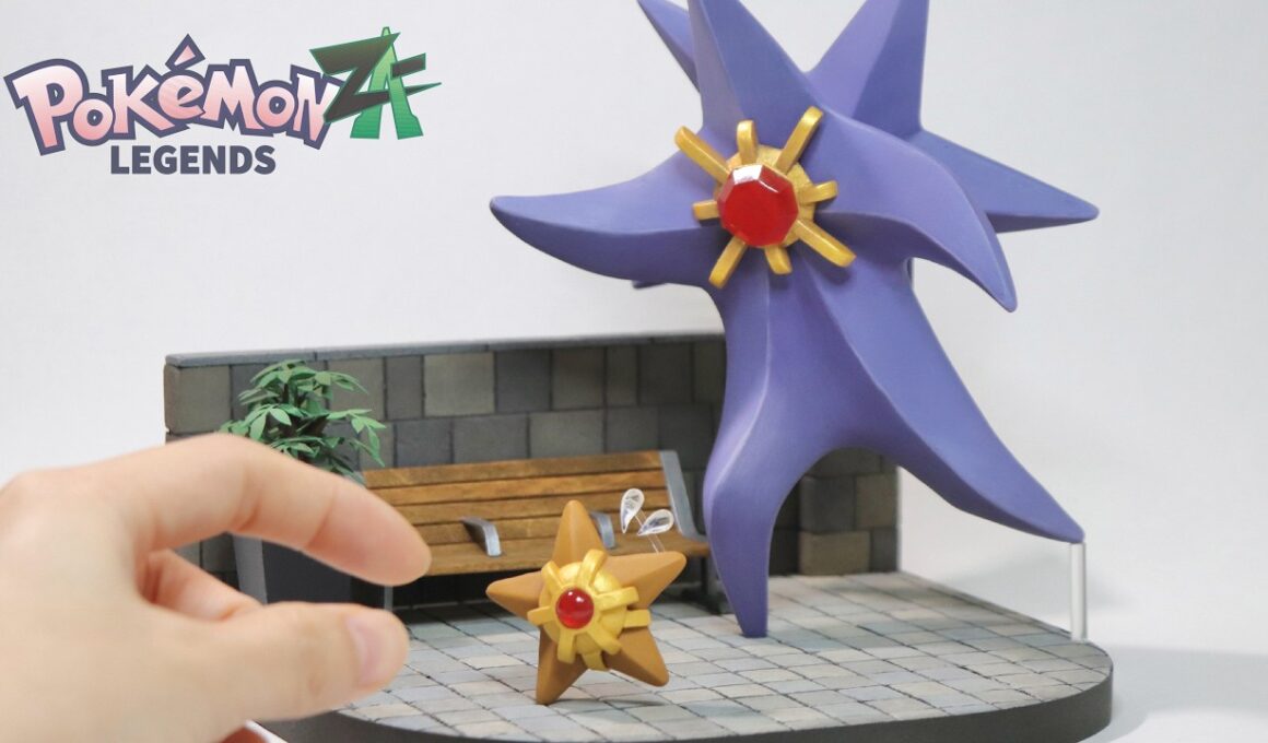 【ポケモンZA】メガスターミーに追いかけられるヒトデマン作ってみた