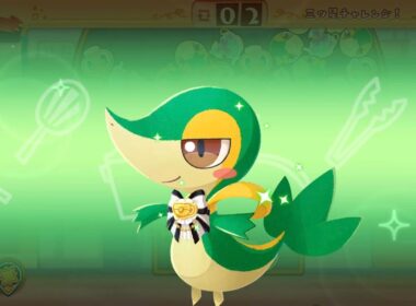 ポケまぜ スキル集 - メモリアルブローチ ツタージャ / 寶可繽紛趣 技能集 - 紀念別針 藤藤蛇 / Pokemon Cafe ReMix - Commemorative brooch Snivy