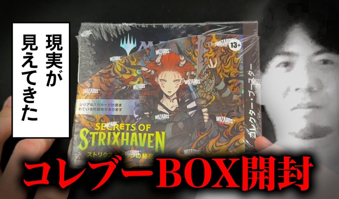 【MTG】『ストリクスヘイヴンの秘密』コレクターブースターBOX開封【大高騰‼︎】