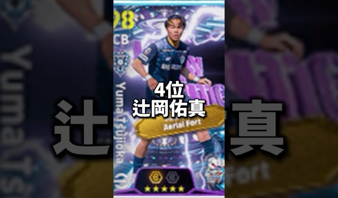 【最新】4/23登場Jリーグショータイムガチャ当たりランキング!!ブースター持ち8選手　#shorts  #efootball #イーフト #イーフットボール #イーフトアプリ2026