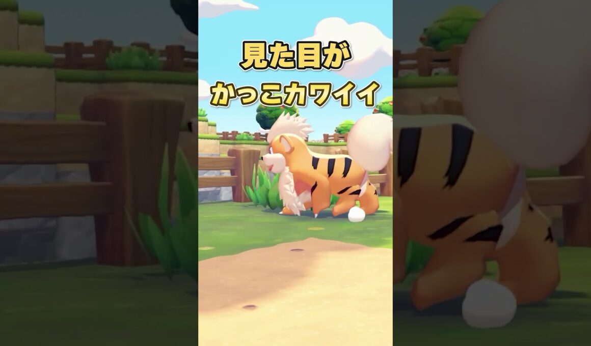 【ポケモン生態図鑑】現役獣医師のガチ考察ポケモン図鑑：ガーディ【#ポケモン】#shorts   #pokemon